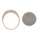 Yellow Gold Diamond Men's Wedding Band - 14k Round Brilliant .30ctw Ring