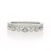Neil Lane Anniversary Band Diamond Women's Band - White Gold 14k Round Brilliant .25ctw Double Row Ring