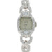 Hamilton Diamond Vintage Watch - White Gold 14k Manual Round .96ctw