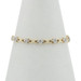 Yellow Gold Diamond Link Bracelet 6 3/4" - 10k Round Brilliant .32ctw