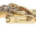 Yellow Gold Diamond Link Bracelet 6 3/4" - 10k Round Brilliant .32ctw