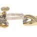 Yellow Gold Diamond Link Bracelet 6 3/4" - 10k Round Brilliant .32ctw