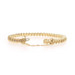 Yellow Gold Diamond Tennis Link Bracelet 7" - 14k Round Brilliant 2.30ctw