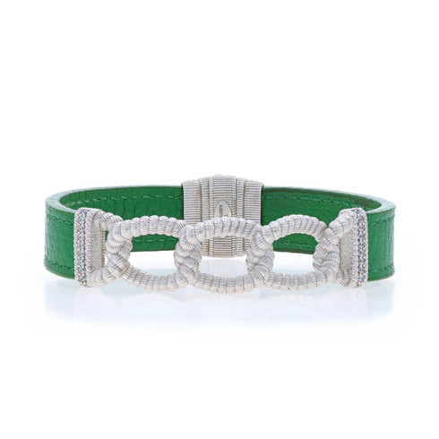 Billlie シユン LINKU リンクユー トレカ Judith Ripka Verona Curb Link CZ Bracelet 7 1/4