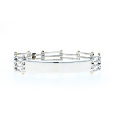 Tiffany & Co. Gatelink ID Men's Identification Bracelet 8 1/2