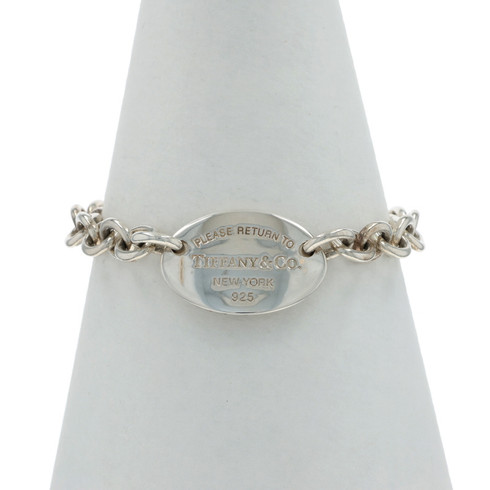 Tiffany & Co. Return to Tiffany Oval Tag Bracelet 7 1/4