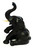 Baby Elephant (18") Handcrafted Lifelike Leather Sculpture for Home or Office Decor