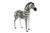 Zebra 24" Handcrafted Lifelike Leather Sculpture for Home or Office Decor