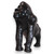 Gorilla 24" Handcrafted Lifelike Leather Sculpture for Home or Office Decor