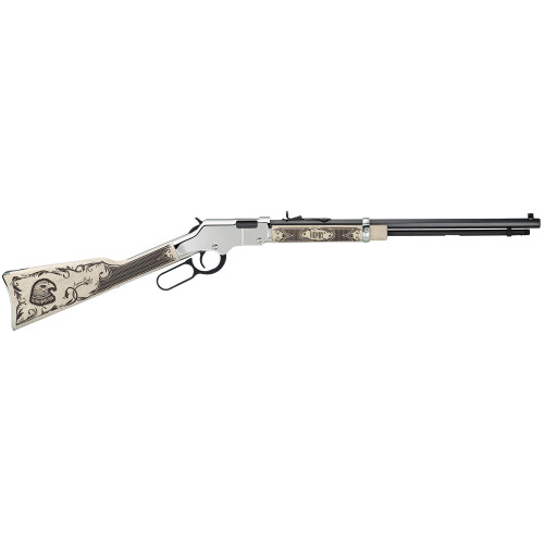 Henry Repeating Arms American Rodeo 20" - 22 LR - Silver (H004AE)