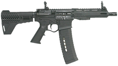 ATI ATIGAX5567ML60 Alpha Maxx  5.56x45mm 60+1 7.50" Black Threaded Barrel, Polymer M-LOK Handguard, Black Polymer Stock