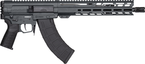 CMMG 86A8E0BSG Dissent MK47 7.62x39mm 30+1 12.50" Black Nitride Threaded Barrel, M-LOK Handguards, Sniper Gray Cerakote Aluminum Picatinny Rail Receiver