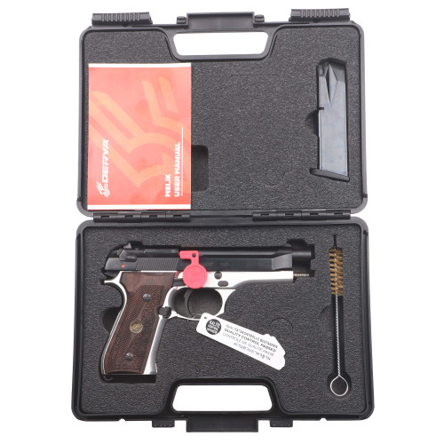 Derya Melik 4.9" - 9MM - Black, Silver (MELIK9.TT.TR)
