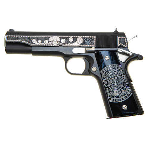 Colt's Manufacturing Mama Quilla Moon Goddess 5" - 38 Super - Blue (O1911C-38-MQM)
