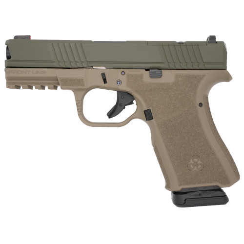 Black Rain Ordnance Frontline 4" - 9MM - Flat Dark Earth, Olive Drab Green (BRO-FL-9MM-FDE-OD)
