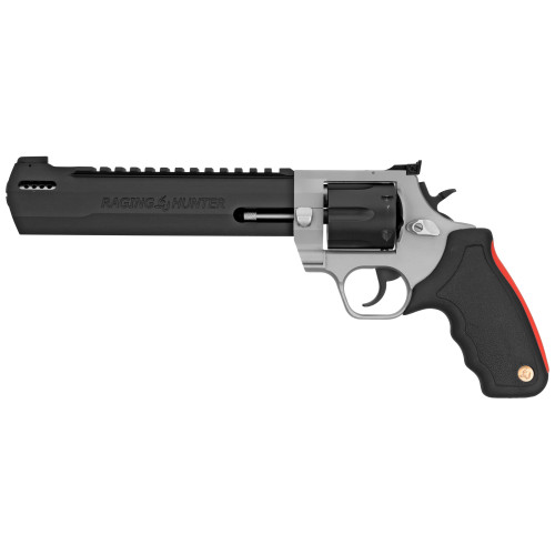 Taurus USA Raging Hunter 8.37" - 454 Casull - Silver, Black (2-454085RH)