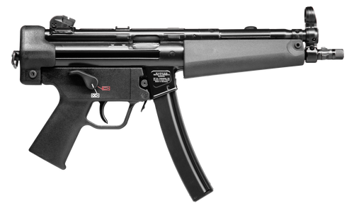 HK 81000477 SP5  9mm Luger 30+1 8.86" Black Steel Barrel, Black Aluminum Receiver, Black Polymer Grips