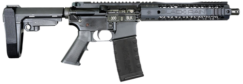Black Rain Ordnance  Spec15  5.56 NATO 30+1 10.50" Black Nitride Steel Barrel, 10" M-LOK Handguard, Black Anodized Aluminum Picatinny Rail Receiver, Tactical SBA3 Brace, Black G.I. Grip