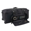 Black 37" Rolling Deployment Bag with Retractable Handle