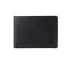 Black Leather RFID Slim Sleek Bi Fold Wallet
