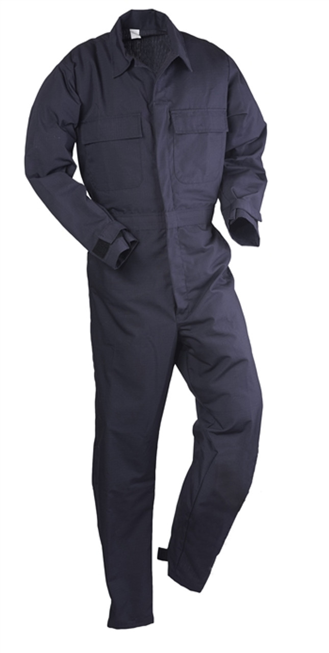 Navy Blue US Made Nyco Ripstop Utility Coverall