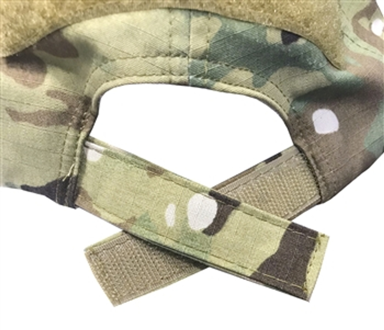 Multicam OCP 6 Panel Ball Cap with Cloth Back (US Made)