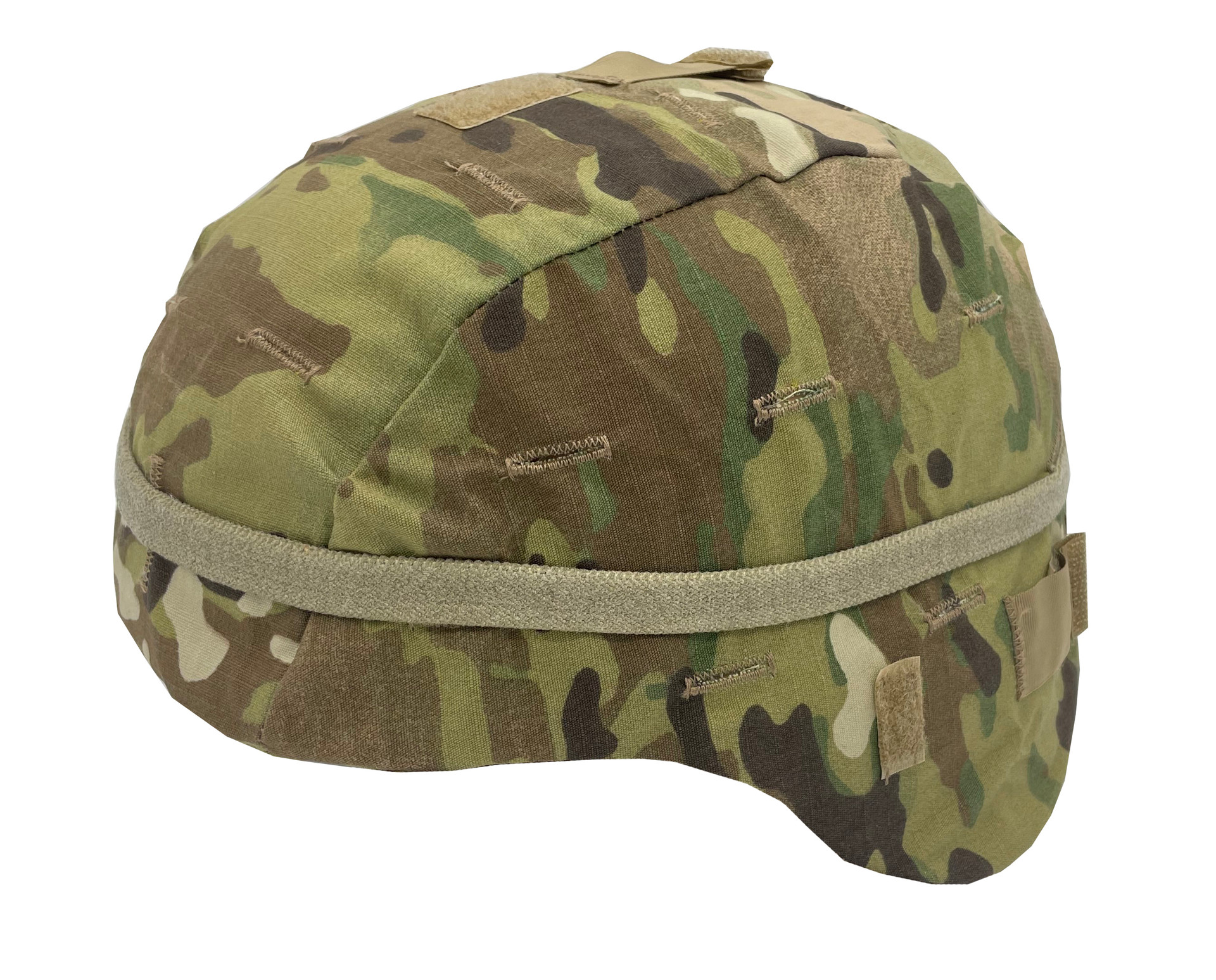 OCP Tan 499 Helmet Band with Cat Eyes Plain