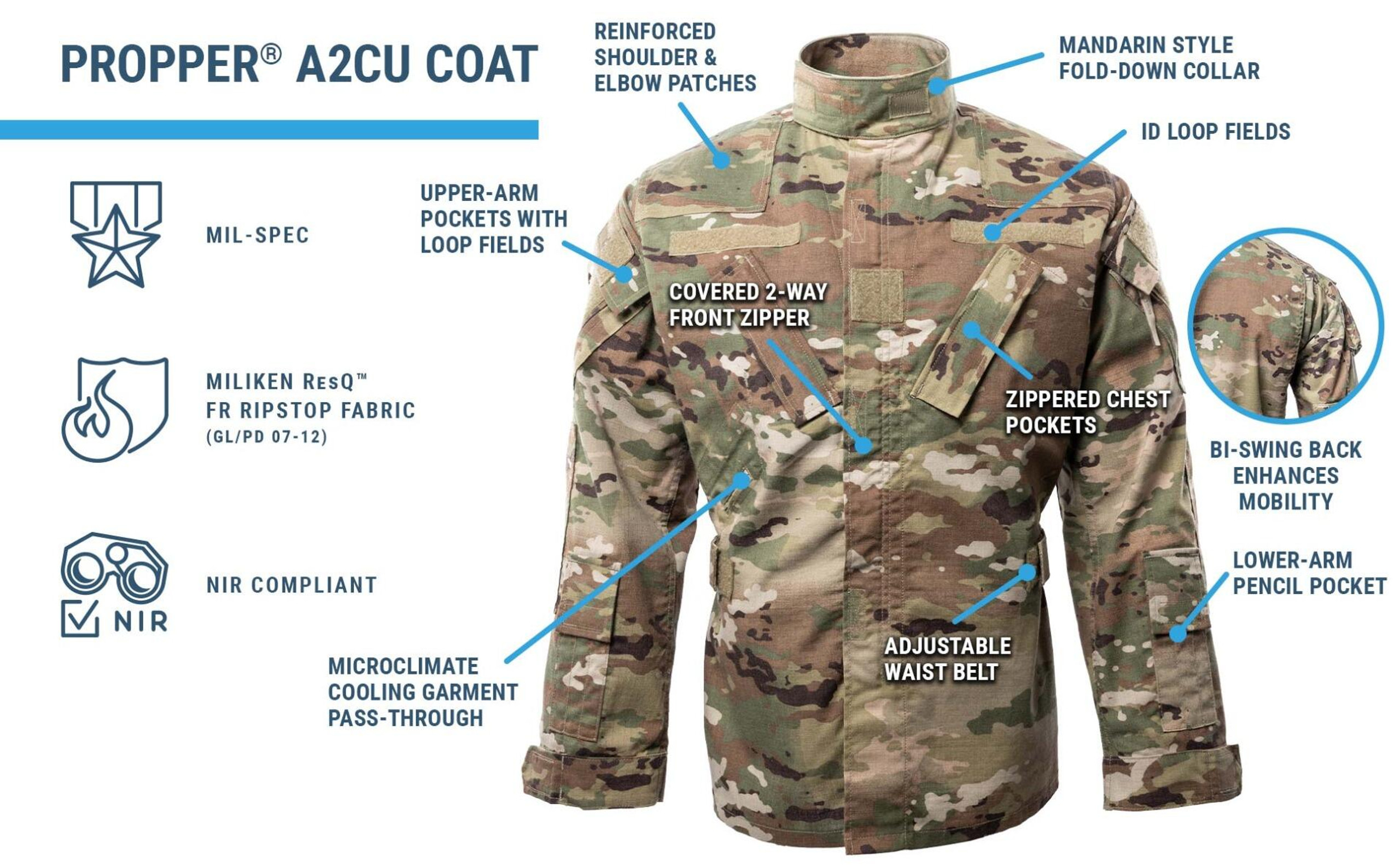 Ocp A2cu 2 Piece Flight Suit Coat