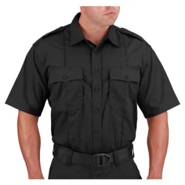 Propper® Men's Duty Shirt - Short Sleeve (Black)