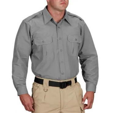 Propper® Tactical Dress Shirt – Long Sleeve (Grey)