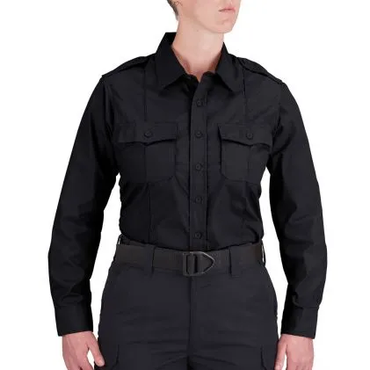 Propper® Women's Duty Shirt - Long Sleeve (Midnight Navy)