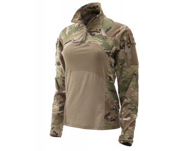 OCP ADVANCED QUARTER ZIP COMBAT SHIRT - WOMEN'S FIT (FR) By Massif