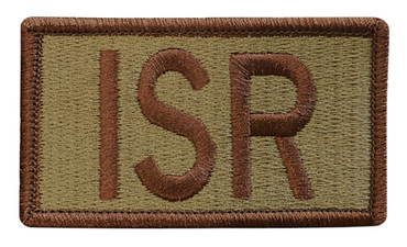 Multicam OCP ISR Patch with Spice Brown Letters and Border with Hook Backing