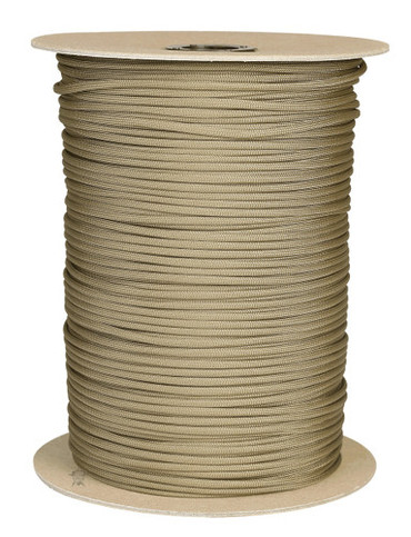 Coyote 1000 Foot US Made Tactical 550 Paracord