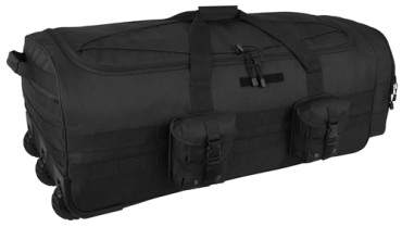 Black Titan 38" Wheeled Duffle