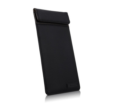 Black Medium Faraday RFID Weatherproof Phone Sleeve