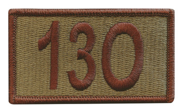 Multicam OCP 130 Patch with Hook Backing (Spice Brown Letters and Border)