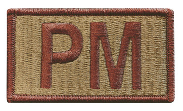 Multicam OCP PM Patch with Hook Backing (Spice Brown Letters and Border)