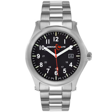 ArmourLite Field Series AL101 Swiss Made Tritium Illuminated Watch with Shatterproof Armourglass