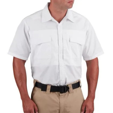 Propper® Men's RevTac Shirt - Short Sleeve (White)