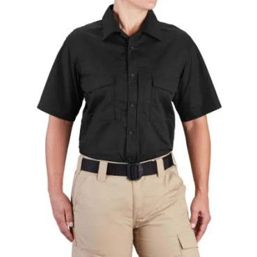 Propper® Women's RevTac Shirt - Short Sleeve (Black)