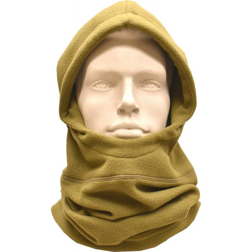 Coyote 5-Way Adjustable Fleece Balaclava And Hood