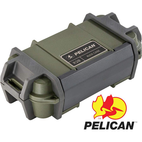 Pelican R20 Personal Utility Ruck Case with Foam - Olive Drab