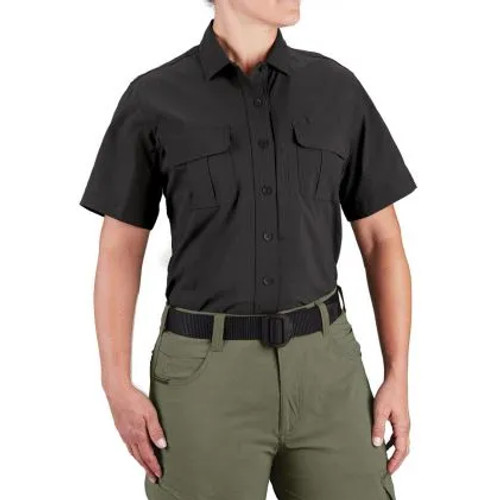 Propper® Women's Summerweight Tactical Shirt – Short Sleeve (Black)