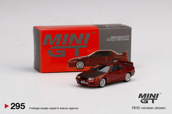 Mini GT Nissan Skyline GT-R (R32) Red Pearl w/ BBS LM Wheel