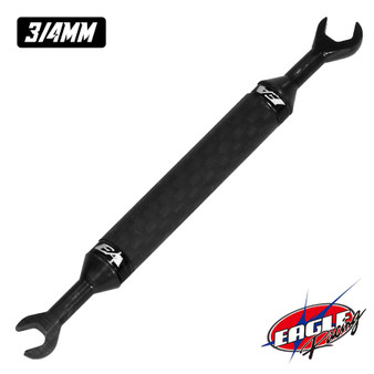 Eagle Racing GRT Dual Turnbuckle Wrench 3/4mm - Black