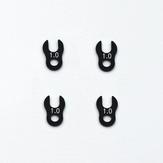 Rêve D Alum. Crab Spacer Set 1.0mm