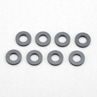 Yokomo Alum. Spacers - Black 1MM