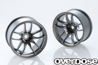 Overdose WORK EMOTION CR Kiwami - Matte Black Metal Chrome