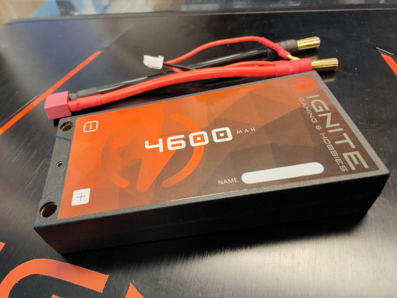 IGNITE 7.6v 2S LIPO - 4600mah